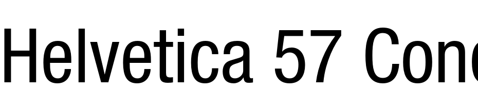 Helvetica 57 Condensed cкачать шрифт бесплатно